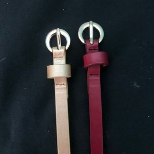 BRAND NEW belts from Forever 21